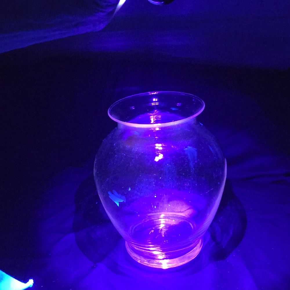 Selenium Clear Pink Lg Vase